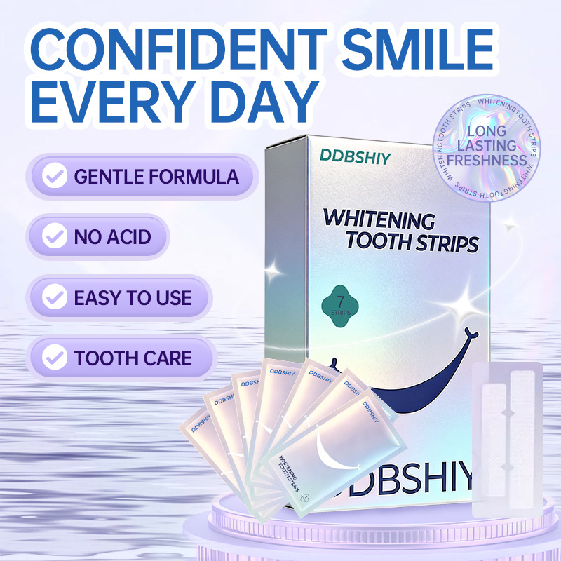 WHITENING TOOTH STRIPS Teeth Whitening Strips, Removes Yellowing