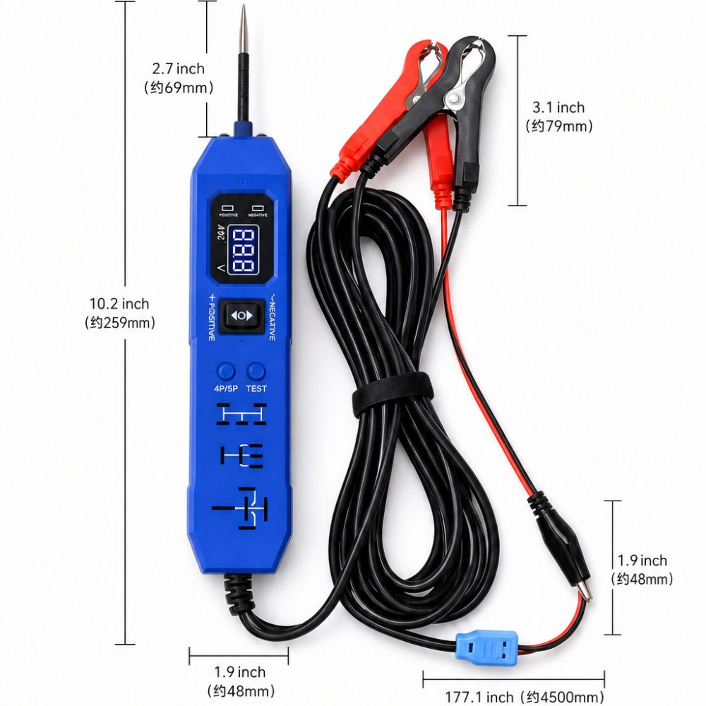 Yeni Model Otomobil Devre Test Rölesi Test Cihazı Entegre Makine 2'si 1 Arada Teşhis Devre Rölesi Testi 36V