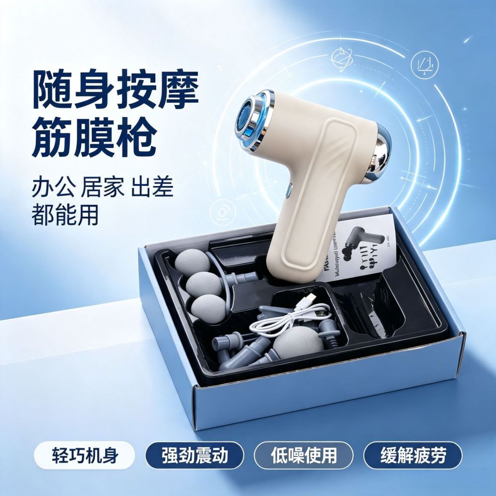 Youpin LM-130 Fascia Gun Muscle Relaxation Professional Massage Gun Shoulder Neck Waist Back Full Body Mini Compact