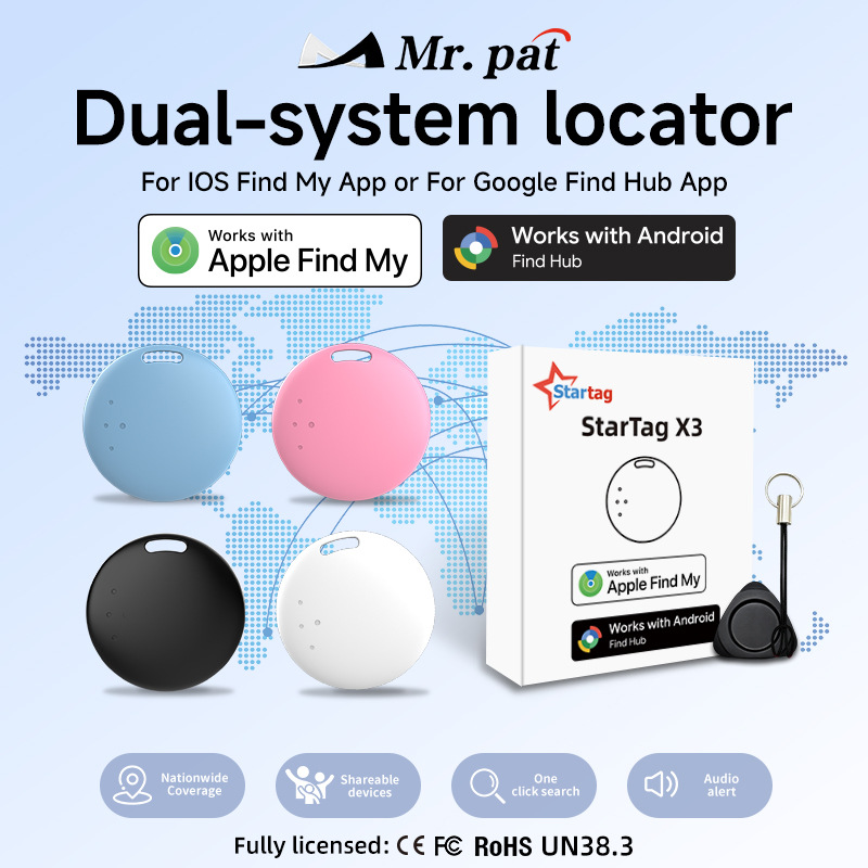 Dual system locator for iOS and Google