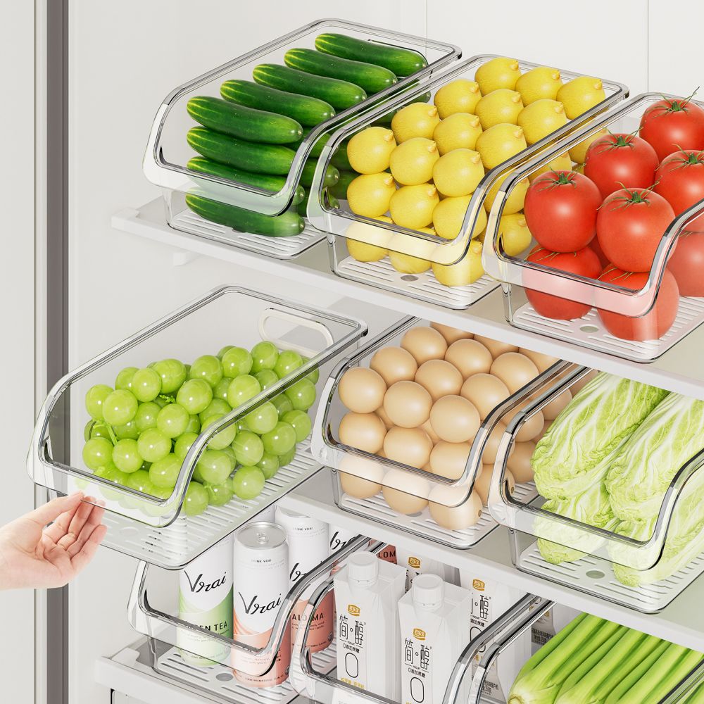 Refrigerator Storage Box Food-Grade Drawer Type