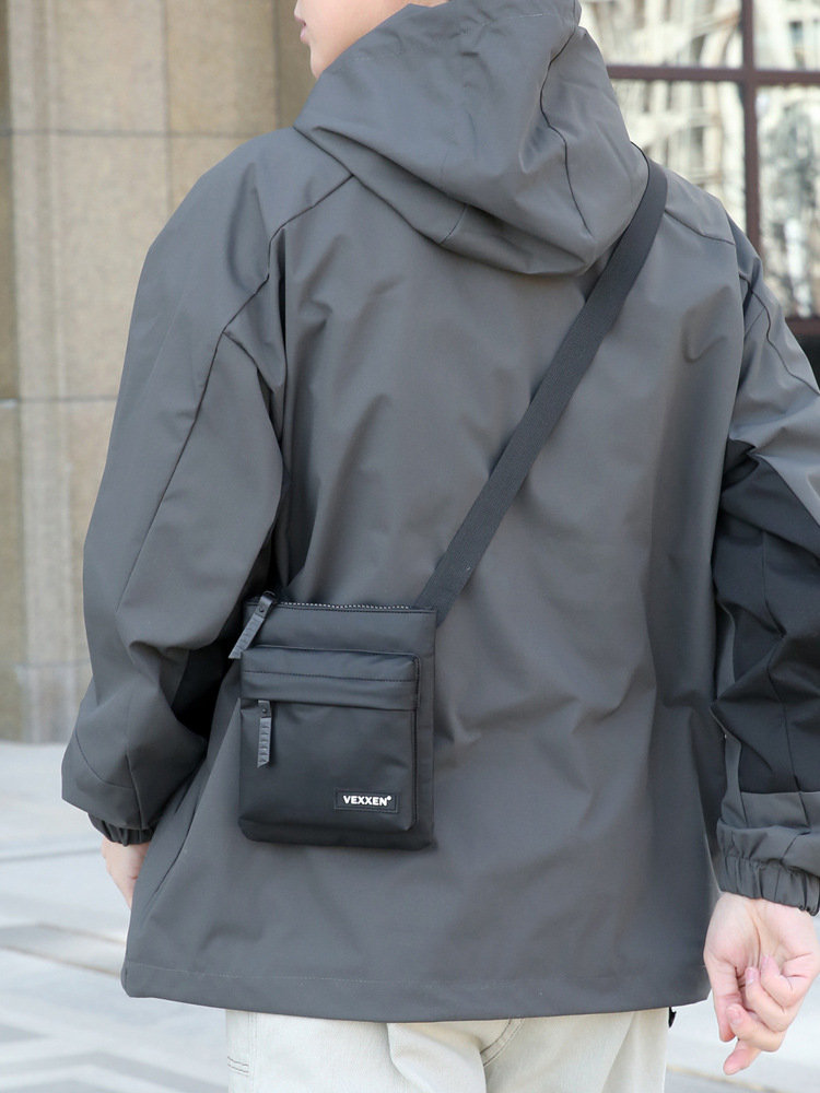 2025 Herrentasche Umhängetasche Casual Schultertasche Herrensrucksack Mini Handytasche Hochformat hochwertiges Design wasserabweisend leicht tragbar - 1
