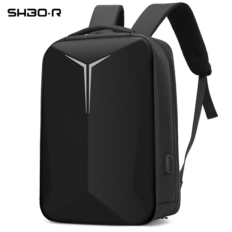 Grenzüberschreitende neue multifunktionale Laptop-Tasche, harte Schale, USB-Rucksack mit großer Kapazität, täglicher Reise- und Business-Rucksack für Männer