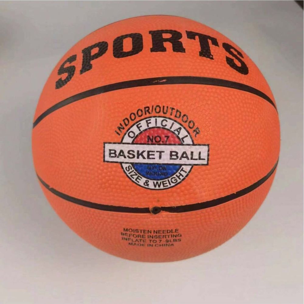 Üretici Toptan Çocuk Basketbol Topu 3457 Numara Kauçuk Basketbol Topu Anaokulu İlkokul ve Ortaokul Öğrencileri İçin Antrenman Aşınmaya Dayanıklı Siyah Çizgili Basketbol Topu