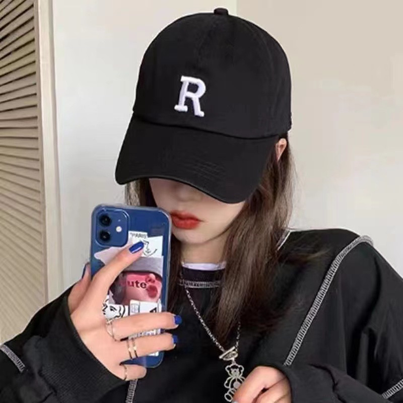 Neue Enten-Zungenmütze, großer Kopfumfang, schmaleres Gesicht, Baseball-Cap, Trend, vielseitig einsetzbar, Unisex, Sonnenschutzmütze, modisch, minimalistisch - 1