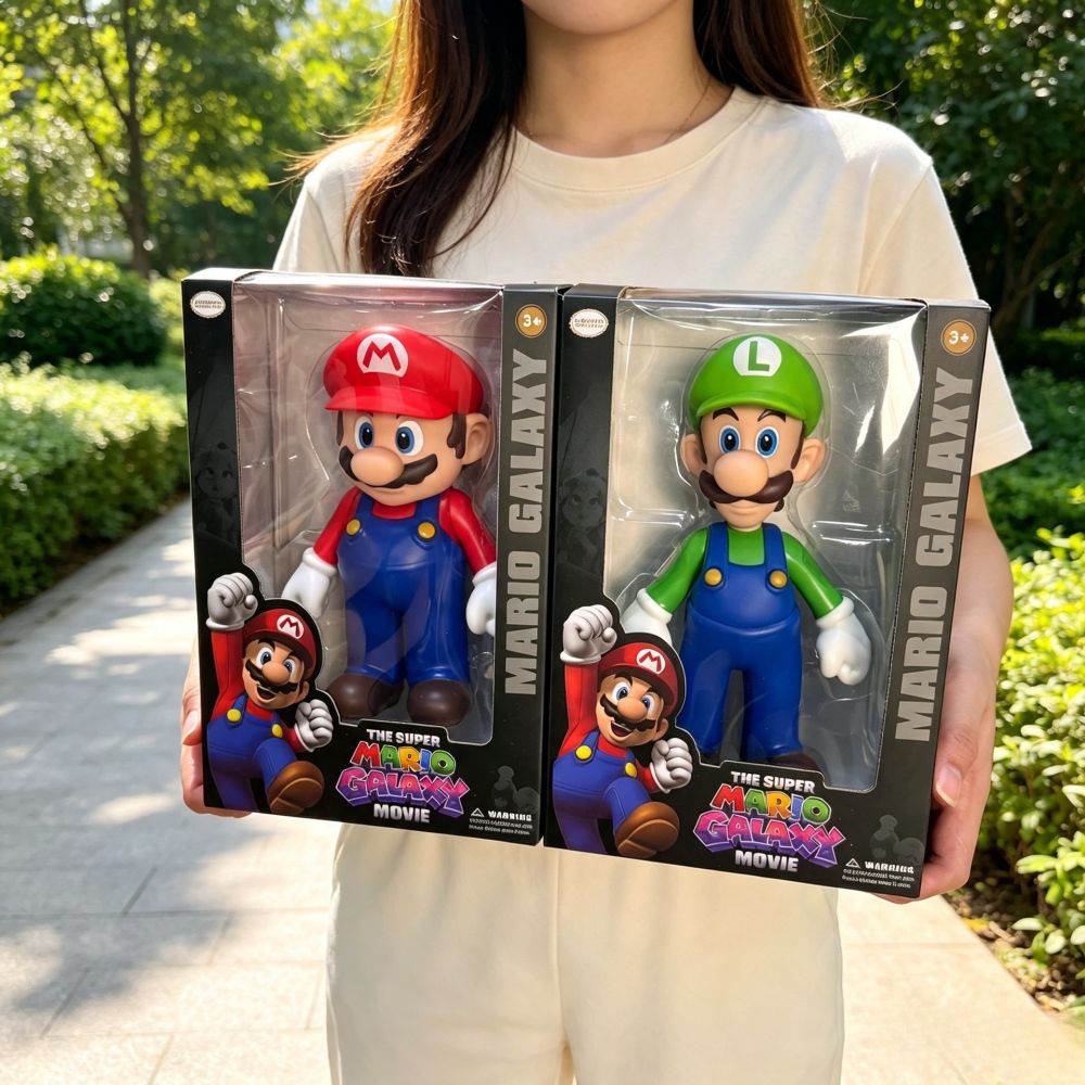 Super Mario und Luigi Vinyl-Figur, Sammelspielzeug