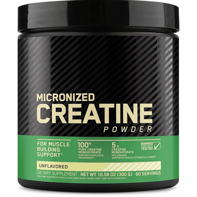Micronized Creatine Monohydrate and Lactalbumin Powder, Original Flavor - 1