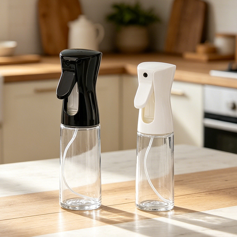 Press-Type Kitchen and BBQ Oil Sprayer Bottle for Air Fryer