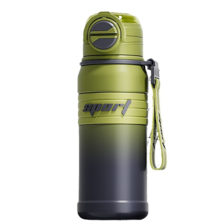 Outdoor Sports Insulated Spray Water Cup Large Capacity Student Specific 316 Stainless Steel Straw Cup Portable Thermal - 6