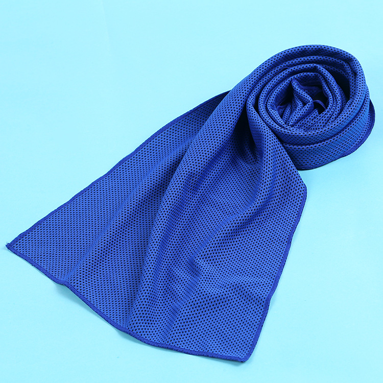 Cooling towel, outdoor cooling sports towel, transport labor sweat-wiping quick-drying polyester cold towel wholesale - 12