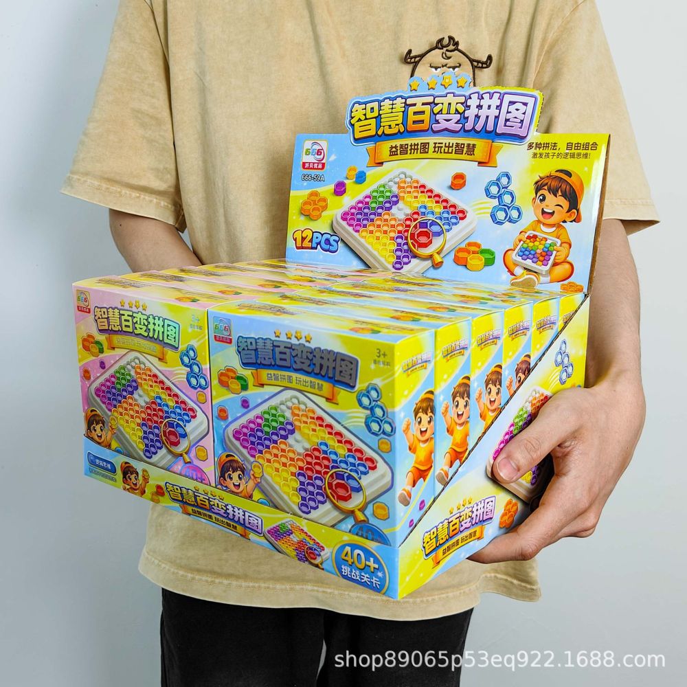Eğitici akıllı dönüştürülebilir puzzle seti, çocuklar için