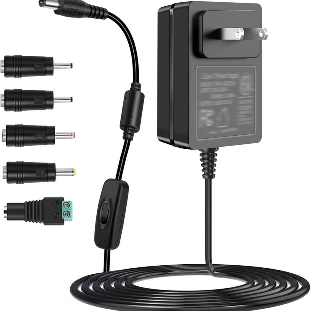 12V 2A güç adaptörü LED DVD yönlendirici