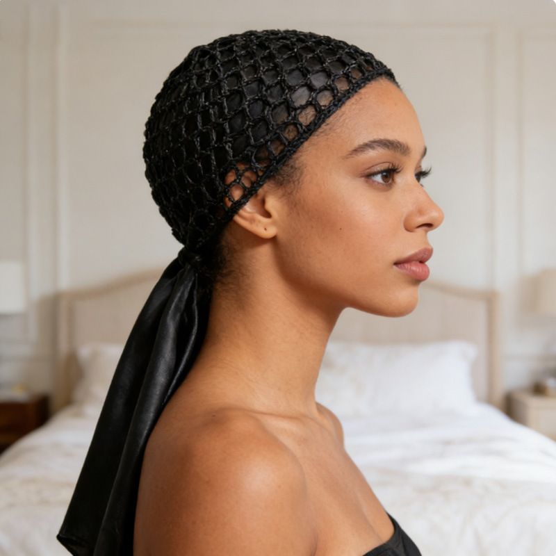 Tragbare 2-in-1 Wrap Cap Bonnet Umschlagmütze