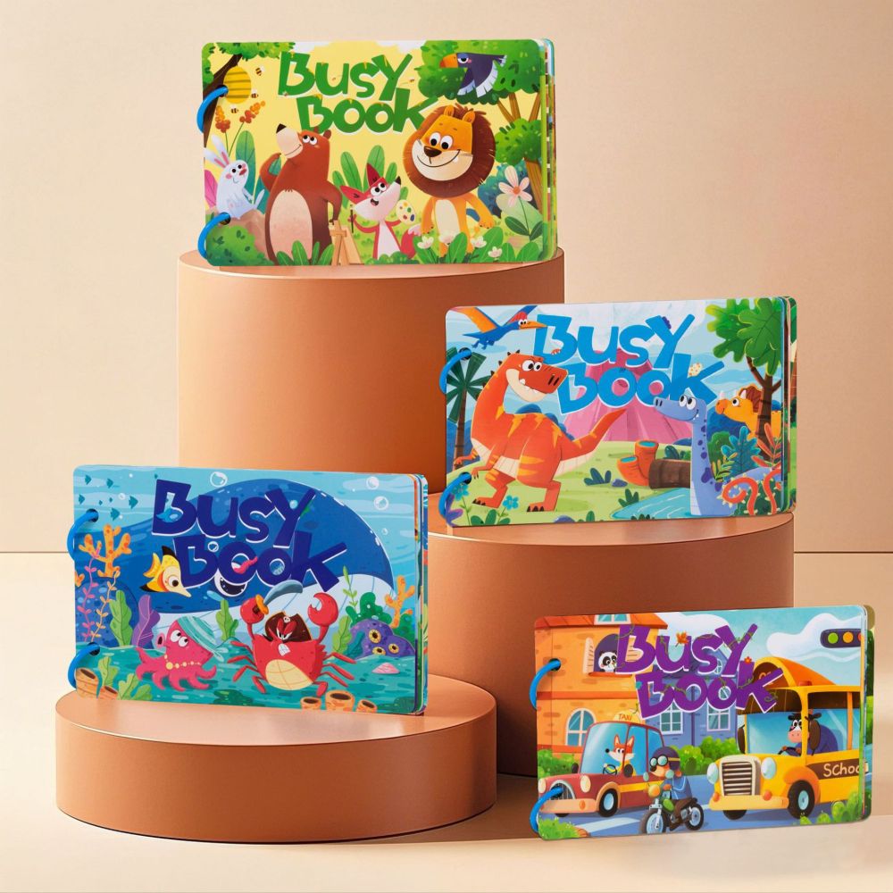 Kinder-Stille-Buch, Baby-Konzentrations- und kognitives Entwicklungs-Trainings-Spielzeug