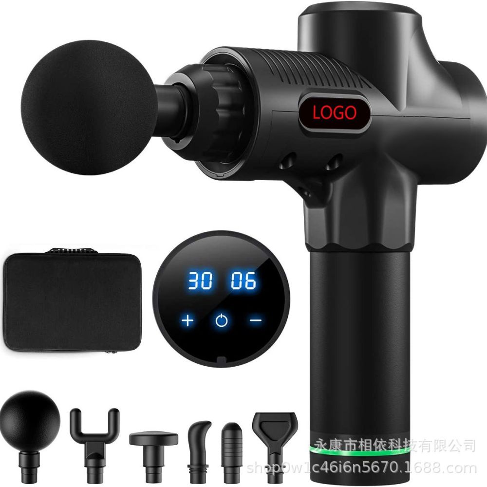 Electric Smart High-Frequency Fascia Gun, Professional Fitness Muscle Relaxer