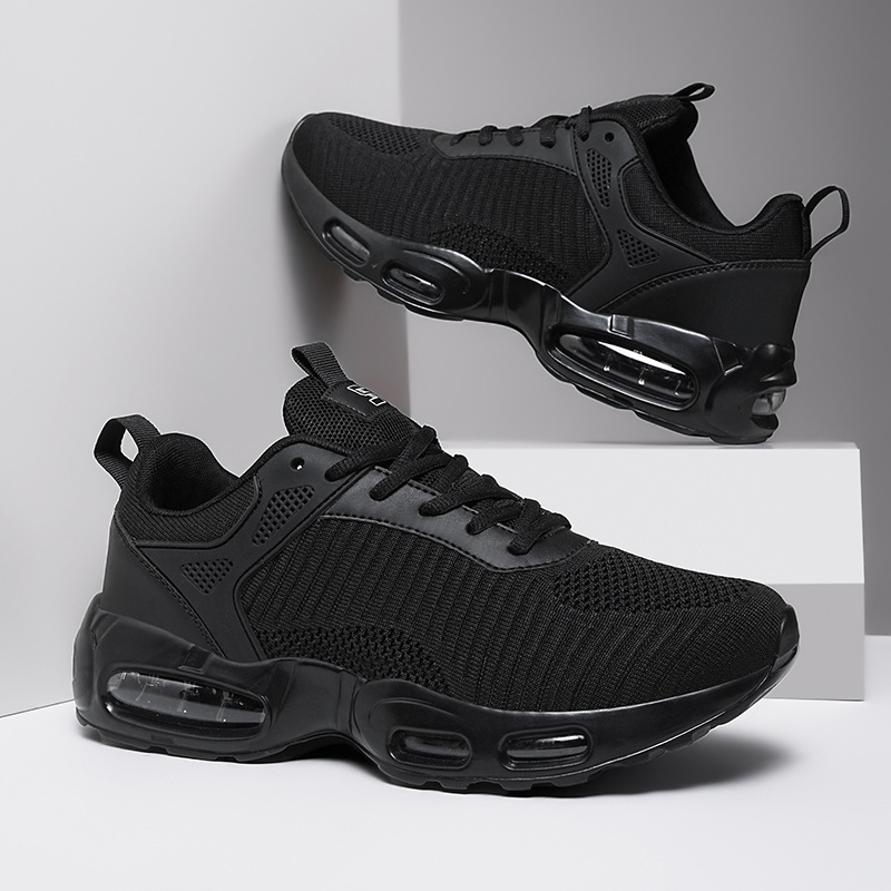 Men's Air Cushion Running Shoes, Cushioned and Breathable