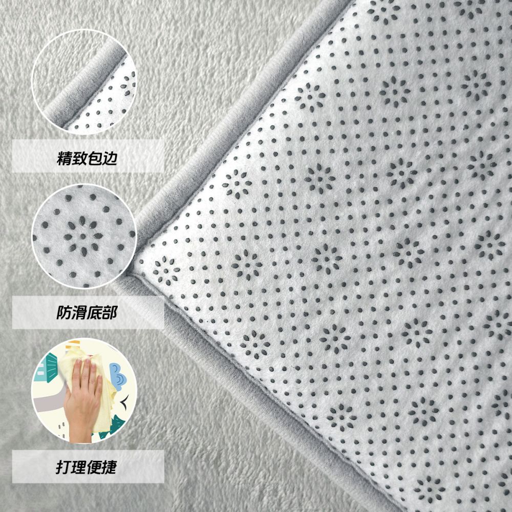 Thick Foam Baby Crawling Mat, Non-Slip Playpen Play Mat for Children