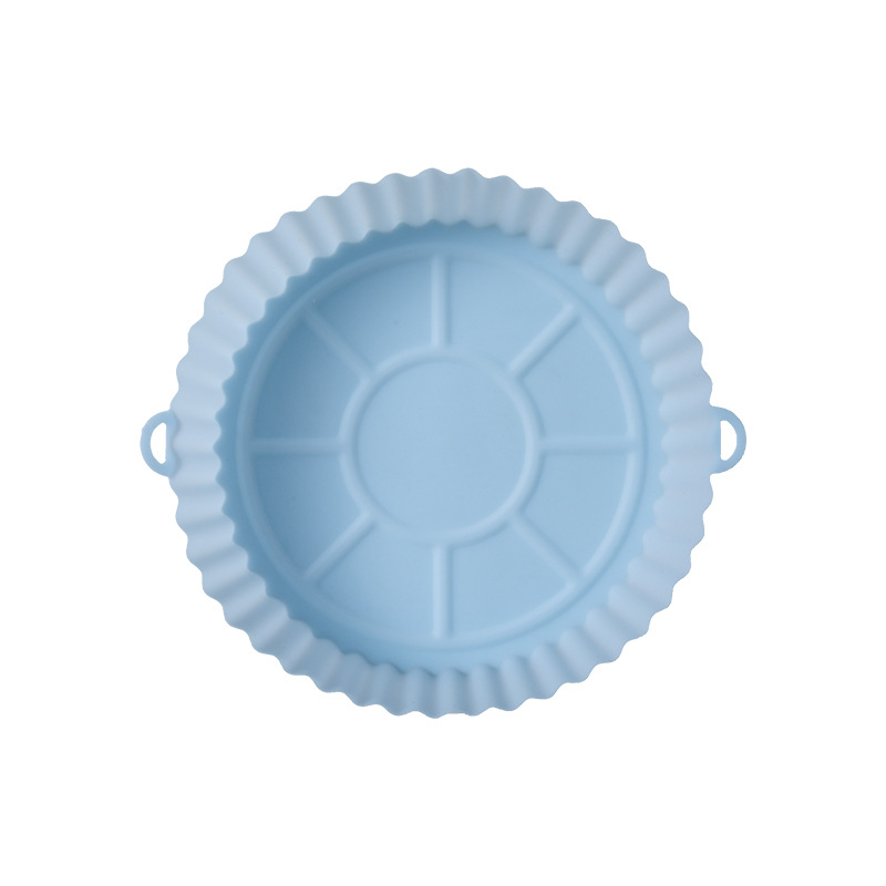 Grenzüberschreitende Luftfritteuse-Kochschale Airfryersiliconepo Luftfritteuse-Silikonschale Silikon-Friteuse-Unterlage - 11