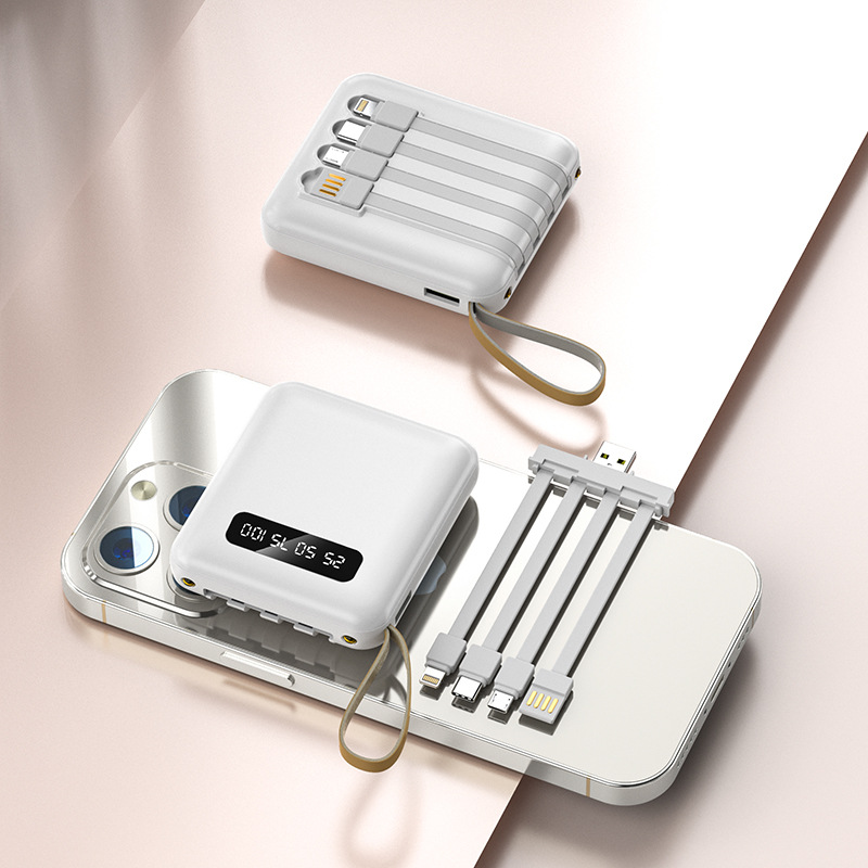 Bestseller Mini-Powerbank mit 3C-Zertifizierung 20000mAh kompakt tragbares Ladegerät mit Logo-Druck Großhandel - 8