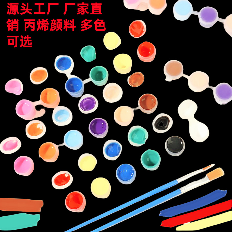 Acrylfarben-Set für Kinder, Kindergarten, Kunstmalfarben