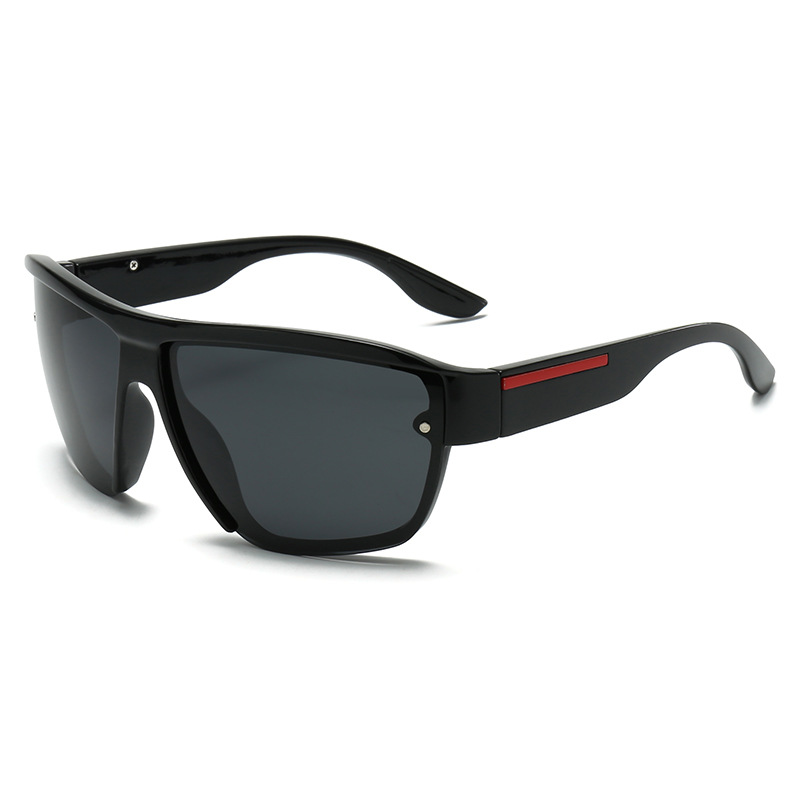 Neue beliebte polarisierte Sonnenbrillen für Grenzhandel, universell für Herren und Damen, großer Rahmen, modisches Design, Outdoor-Sport- und Radsportbrille - 3