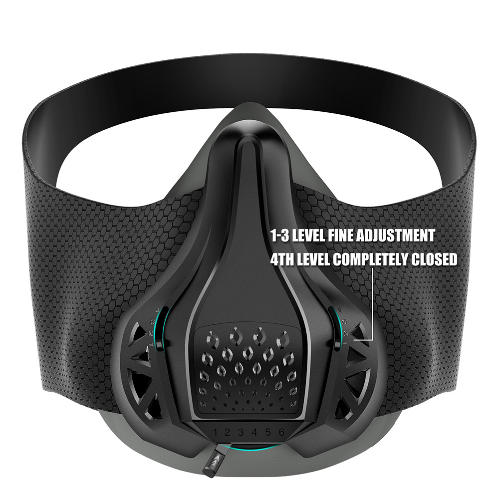 FDBROsportmask spor maskesi altı hızlı eğitim oksijen engelleme ve oksijen kontrolü kendi kendini cezalandıran artefakt maskesi aerobik