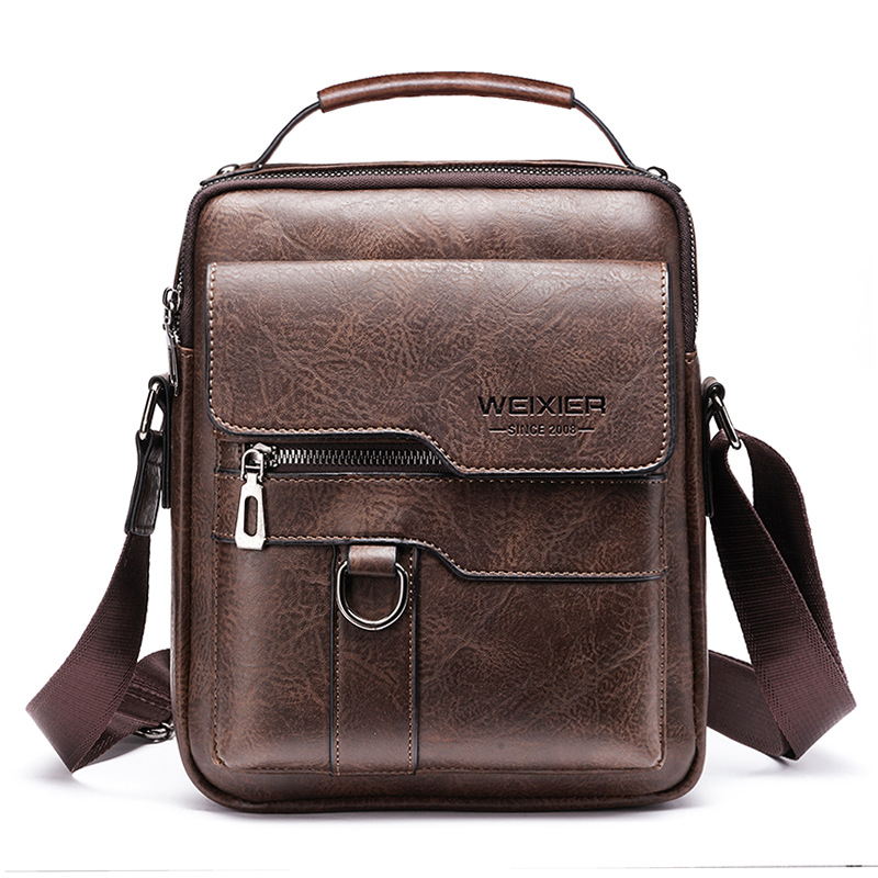 Herren-Umhängetasche, Retro-Business-Rucksack, Alltags-Schultertasche