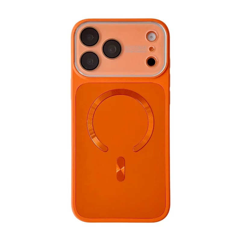 Matte Magnetic Phone Case for iPhone 18 Pro Max with Large Window
