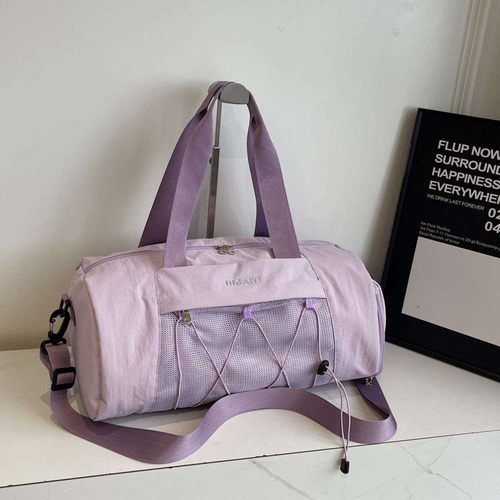 Dry-wet separation sports bag, yoga and travel, large capacity