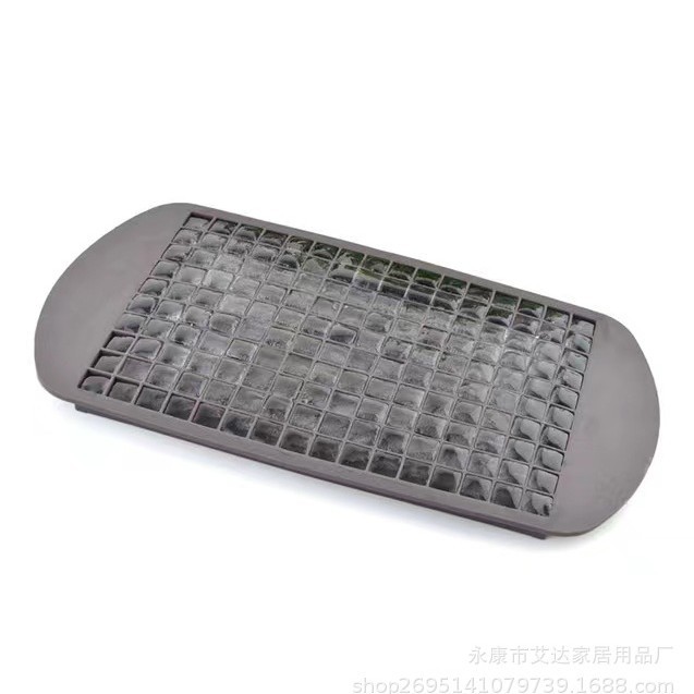 Silicone mini ice mold 160 compartments crushed ice cube ice maker 1cm small square ice tray factory ready stock - 11