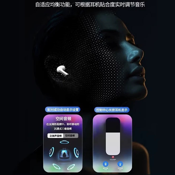 2026 Yeni Model Bluetooth Kulaklık Huaqiangbei Uyumlu Kablosuz Uzun Pil Ömrü Gürültü Azaltma Apple iPhone Android Harmony OS