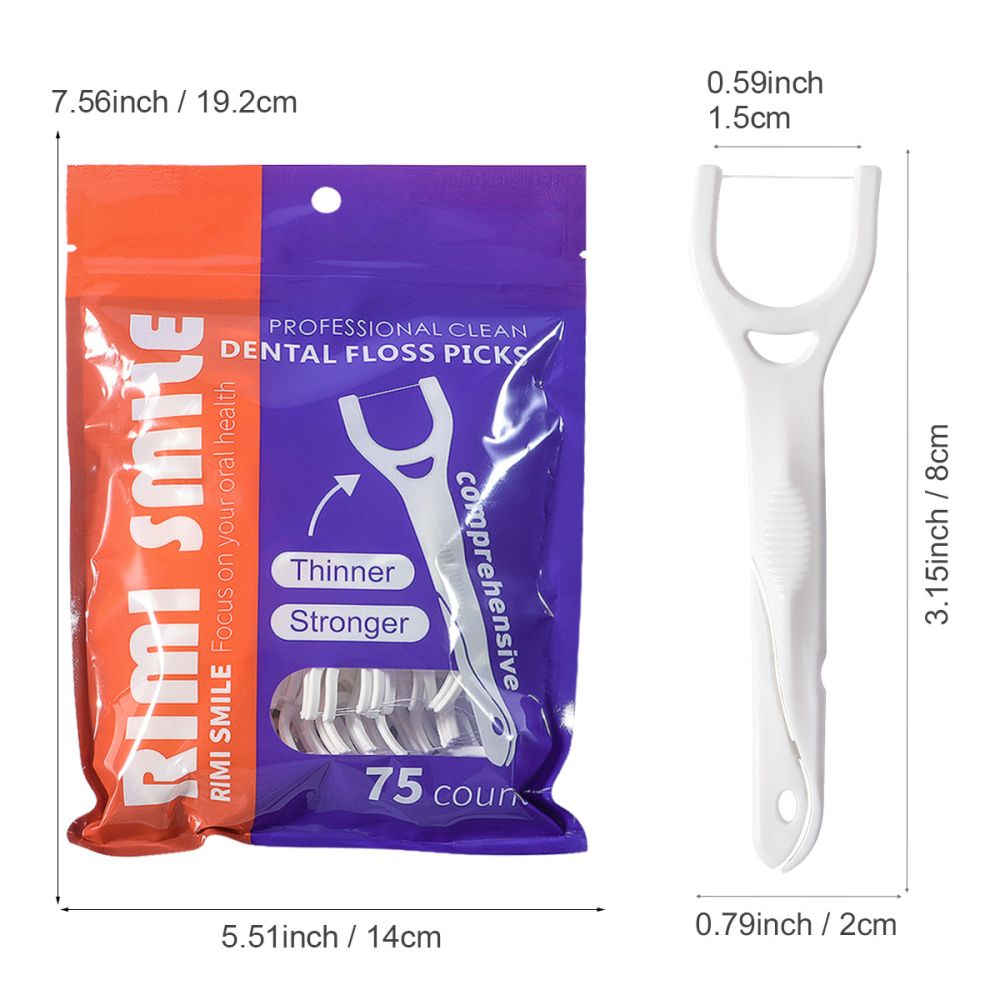 Foreign Trade Y-Shaped All-Round Multifunctional Dental Floss Picks, Back Teeth High Tensile Strength Fine Smooth Floss Picks, Toothpicks, Cross-Border