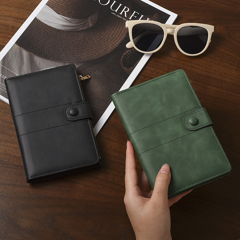 Passport holder, RFID blocking, multiple compartments - 1