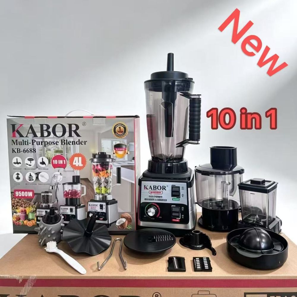 10 in 1 blender 9530 motor multifunctional stainless steel large capacity wall breaking blender mixer for export