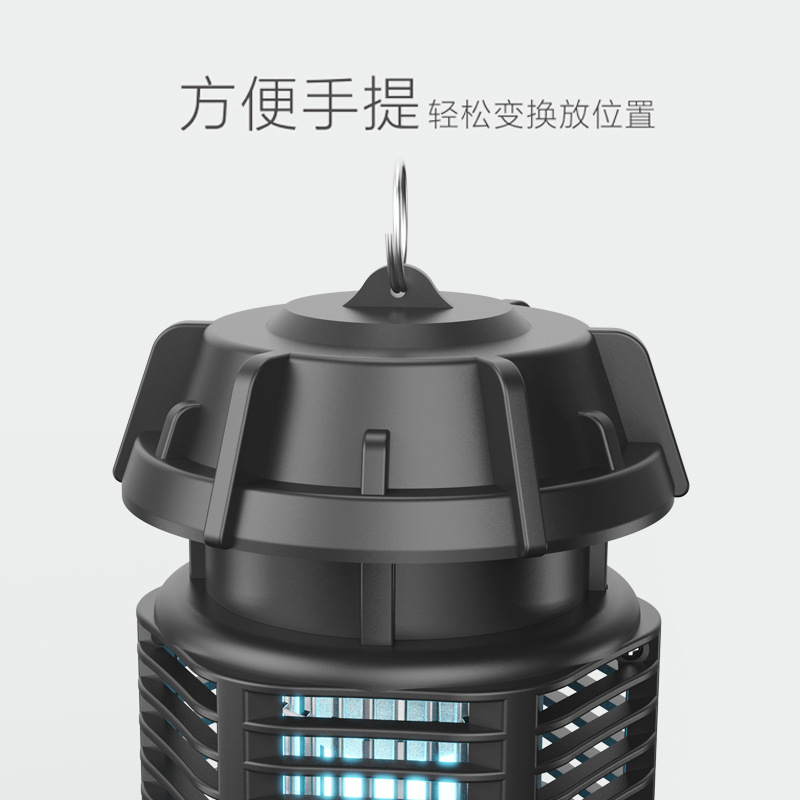 New 20W Indoor Outdoor Electric Shock Mosquito Killer Lamp Light Wave Mosquito Attractant Insect Killer Bug Zapper Household Mosquito Lamp