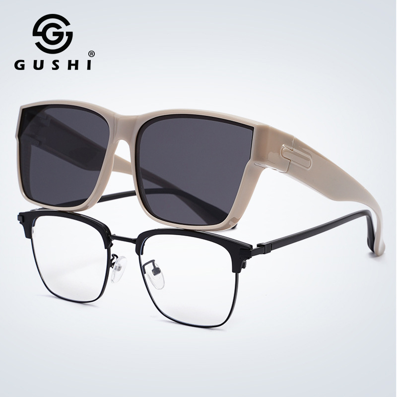 New daily style TR square polarized sunglasses, driving set for myopic men, premium sunglasses for women manufacturer wholesale