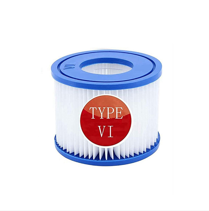 Pool Filter Cartridge for Bestway Type VI Pump, Compatible with Lay-Z-Spa Miami