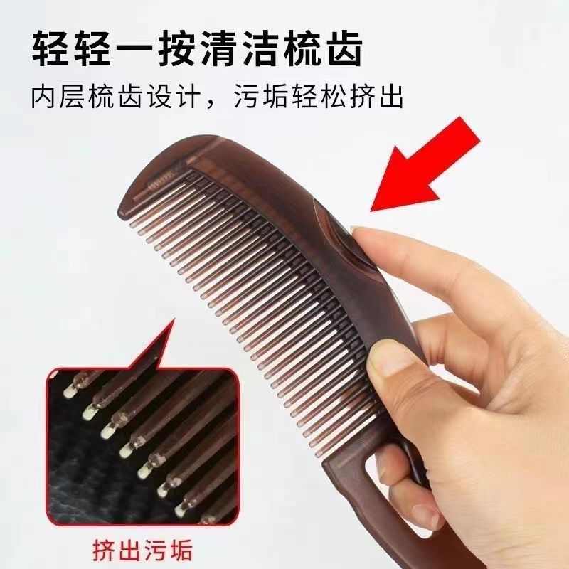 Dry Shampoo Comb for Dandruff and Oil Control, Portable Massage Hair Comb