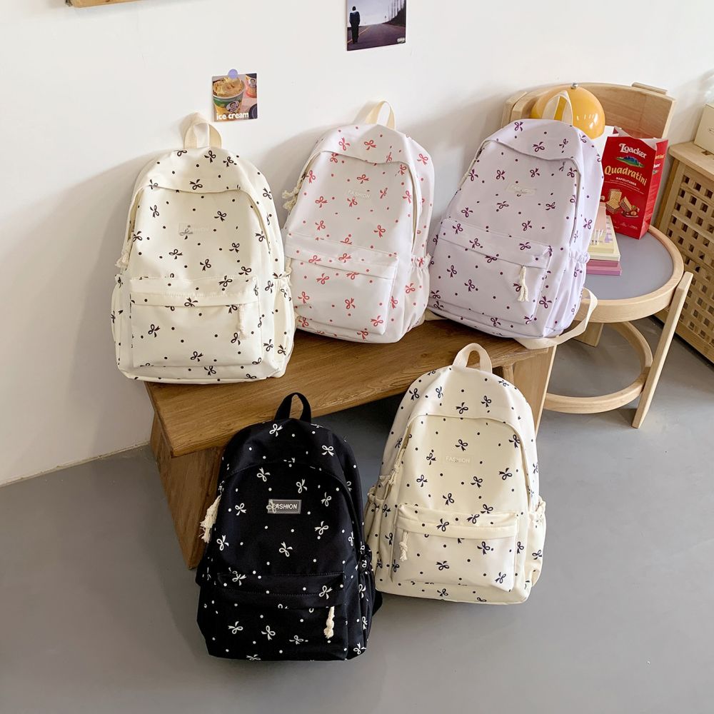 Schulrucksack für Schüler mit japanischem minimalistischen Design, leicht und großvolumig, Straßen-Trend-Rucksack für Mädchen