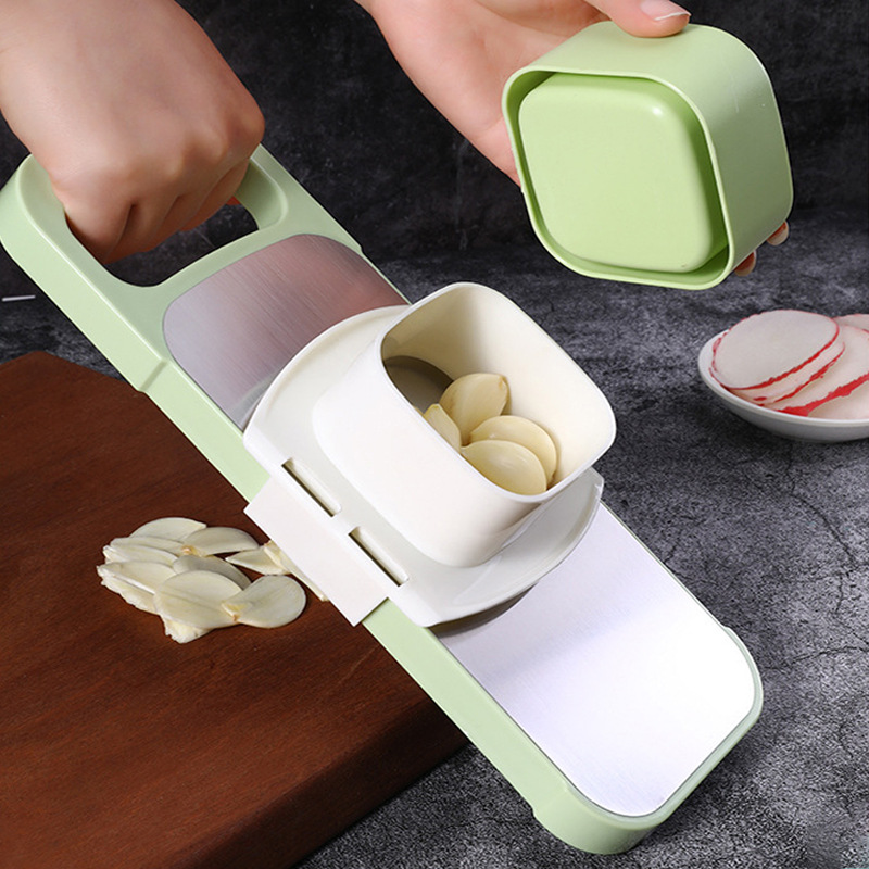Stainless steel grater slicer multifunctional vegetable cutter kitchen potato grater cutting board - 4