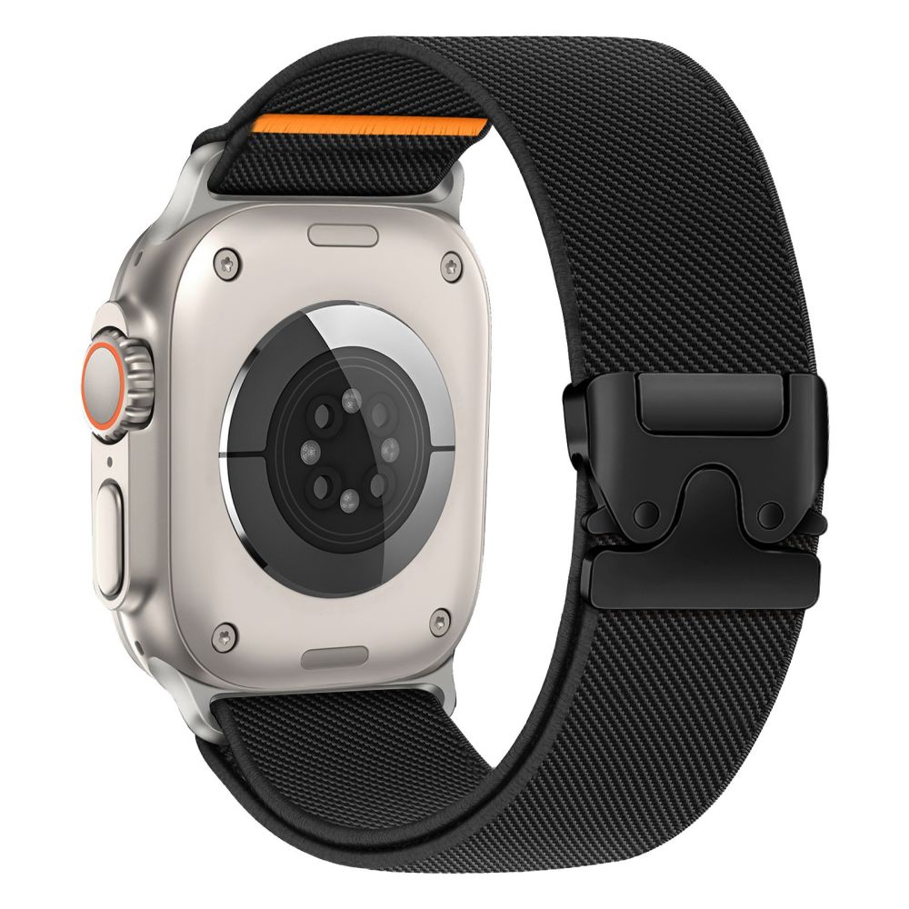 Apple Watch S12 için Paraşüt Tokalı Naylon Kordon, Huawei GT5/GT6 ve Samsung Watch Uyumlu