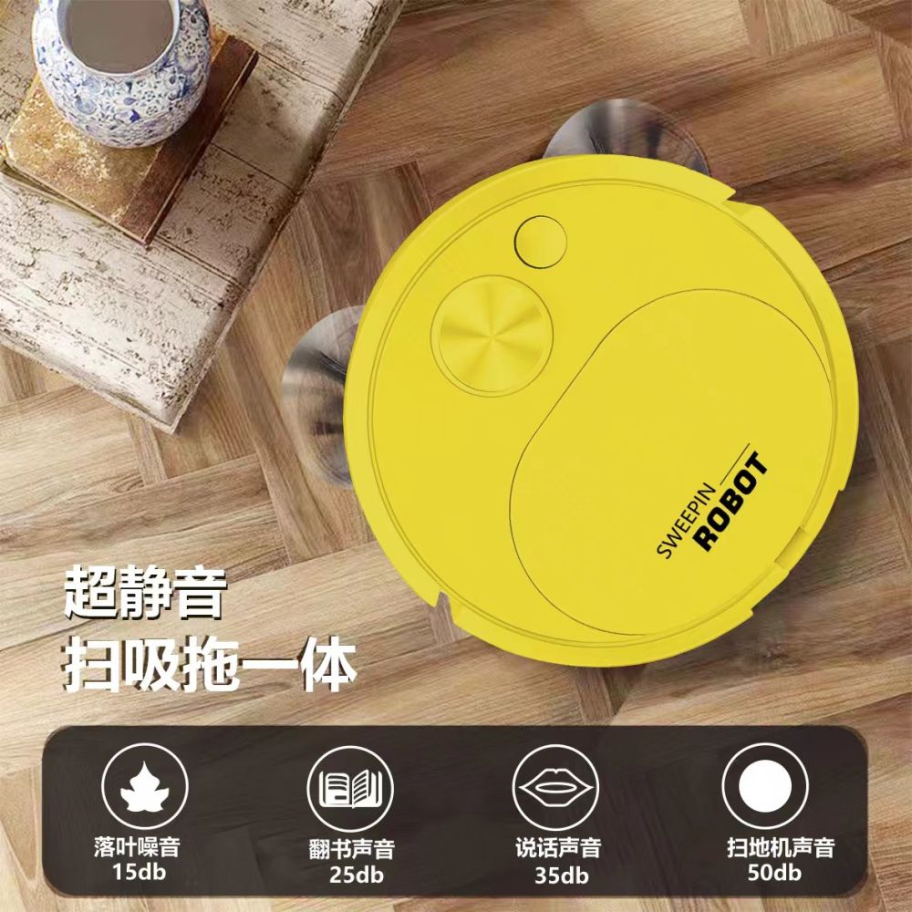 Automatic Floor Sweeping Robot Home Mini Cleaning Machine USB Rechargeable Smart Electric Broom Gift Wholesale