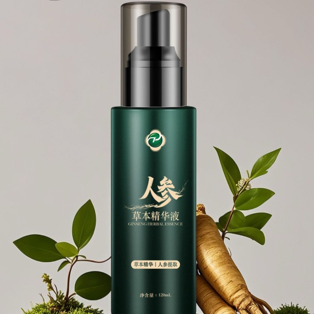 Wufen Ginseng Herbal Hair Care Oil, Oil Control, Anti-Hair Loss