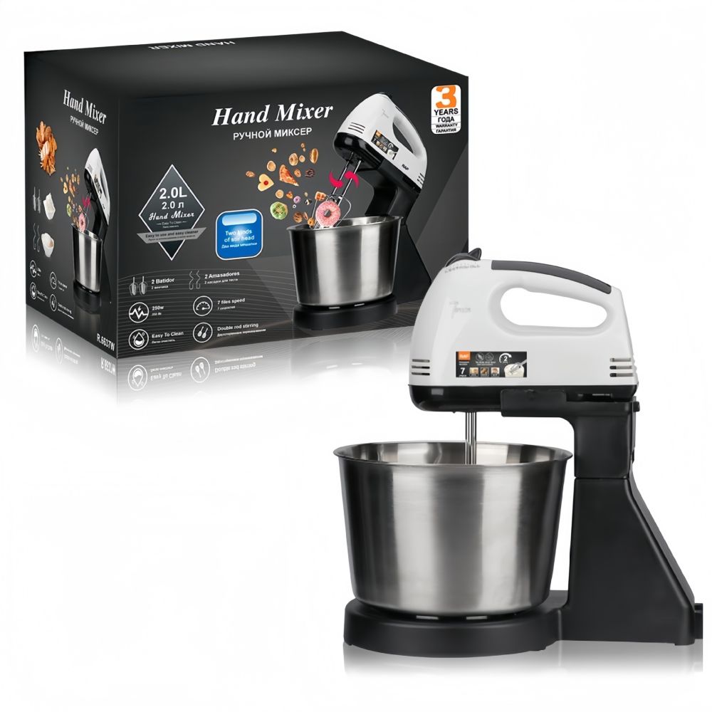 Cross-border Desktop Electric Hand Mixer Portable Mini Butter Cream Egg White and Dough Mixer Cake Baking Beater