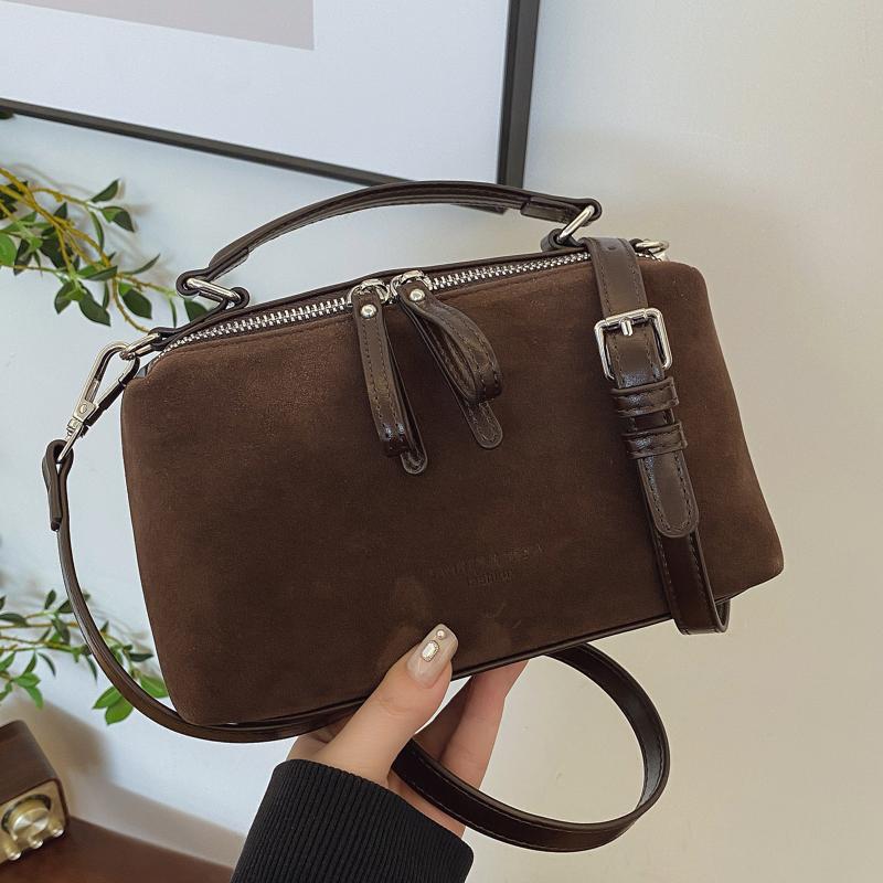 Women's PU Shoulder Bag, Large Capacity, Crossbody Strap