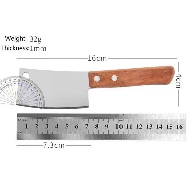 304 Wolfs-Zahnsäge Kartoffelmesser multifunktionales gewerbliches Wellenschliffmesser Haushaltswellenmesser Gemüseschneidewerkzeug Langya Kartoffelmesser - 8