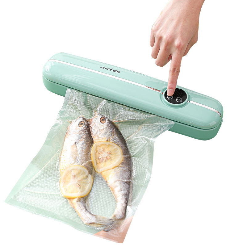 Otomatik vakum paketleme makinesi, sayısal ekran, gıda için - 1