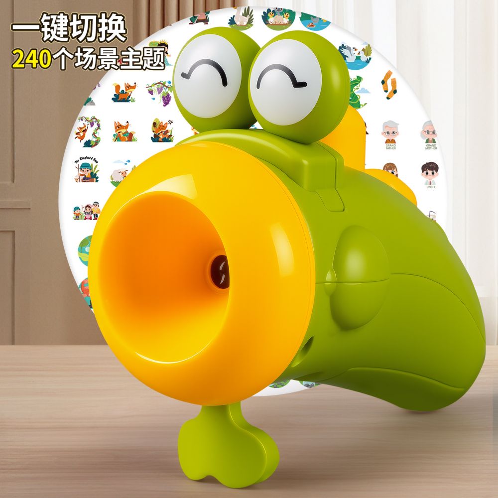 Educational Fun Projector Baby Sleep Story Machine Flashlight Slide Ceiling Projector Kids New Toy