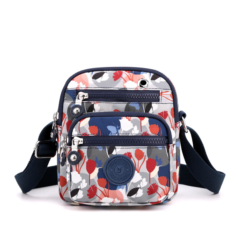 New Oxford Fabric Women's Mini Casual Crossbody Phone Bag Fashion Nylon Bag Single Shoulder Adjustable Waterproof Canvas Bag - 7