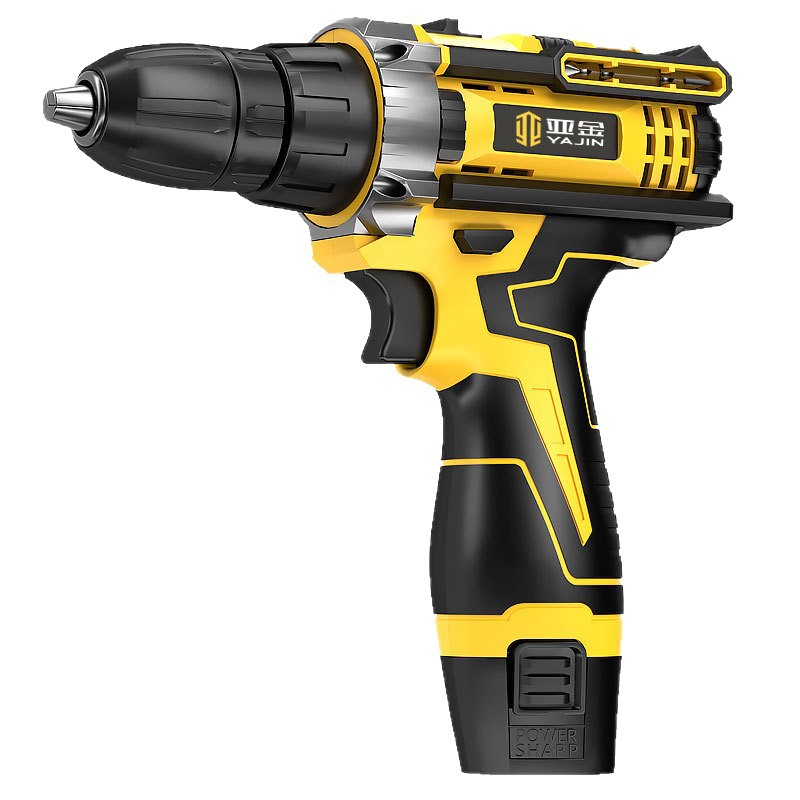 Grenzüberschreitend heißverkauftes Haushalts-Reparaturset Multifunktionales Handwerkzeug-Set De-Luxe 12V Lithium-Akku-Bohrer-Set